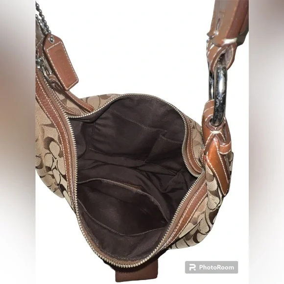 Coach bagCoach beige /brownAuthentique signature canvas leather Hobo